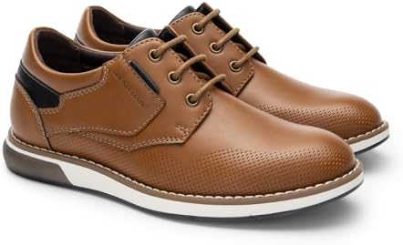 Bruno Marc Boy's Casual Dress Oxford Comfort Slip-On Smart Shoes Uniform Formal Fashion Sneaker For Kids