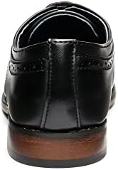 Bruno Marc Boy's Classic Derby Formal Leather Shoes Boys' Brogues Oxfords Wedding Dress Shoes For Boys