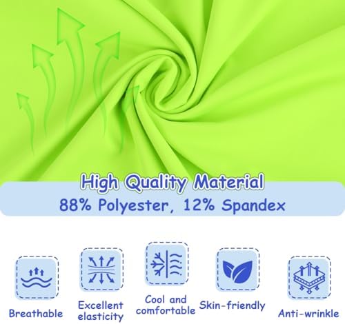 BSBUY Kids Boys Swim Tops Boy's Girl's Short Sleeve Rash Vest UPF50+ Sun Swimming Tops Quick Dry Swim Shirts Rash Guard Swimwear UV Sun Shirt Swimming Top For Water Sports Surfing Sports Running