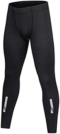 BUYKUD Kids' Girls Boys Long Sleeve Athletic Base Layer Compression Underwear Shirt & Tights Set Unisex