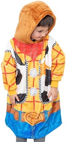 Buzz Lightyear or Woody Toy Story Deluxe Oodie/Oversized Blanket Hoodie Poncho 2-7yrs