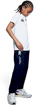 Canterbury Junior Boys Cuffed Stadium Pant Tracksuit/Jogging Bottoms Lounge Pants Durability And Comfort Extra Warm Cuffed Hem Track Pants