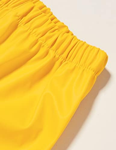 CareTec Unisex Kid's Rain Pants-Pu W/O Fleece Trousers