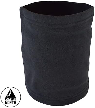 Chasing North KIDS Thermal Fleece Neck Warmer/Ski Scarf For Hiking Running Skiing Snowboarding Cycling Outdoors - Childrens