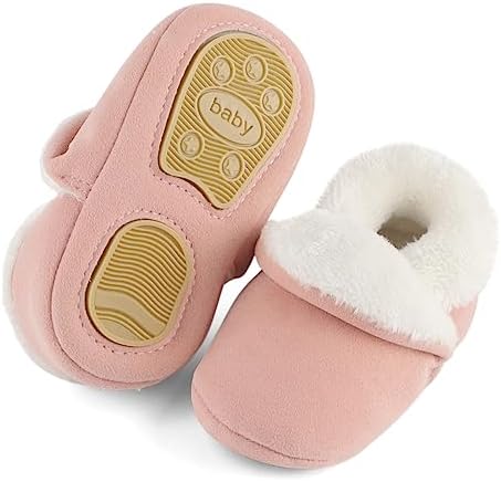 Cheerful Mario Baby Boys Girls Winter Shoes Home Slippers First Walking Shoes Pram Shoes