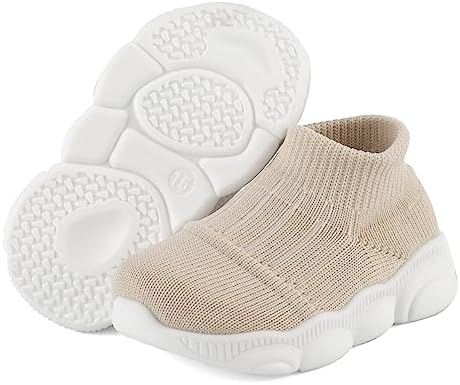 Cheerful Mario Toddlers First Walking Shoes 1-4 T Baby Boys Girls Sneakers Sock Shoes Breathable Flexible Antislip Sole