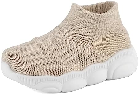 Cheerful Mario Toddlers First Walking Shoes 1-4 T Baby Boys Girls Sneakers Sock Shoes Breathable Flexible Antislip Sole