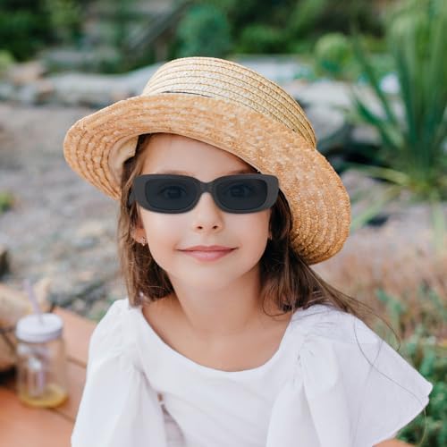 CHEERYMAGIC Kids Polarized Sunglasses Classic Style Retro Sun Shades Eye Glasses Stylish Toddler Sunglasses Unisex For Boys And Girls Age 3-7 Outdoor Summer Party Beach A8ETDXMJ