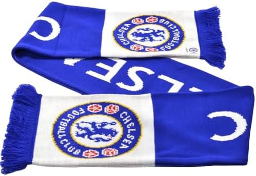 Chelsea FC Official Football Gift Scarf - A Great Christmas/Birthday Gift Idea For Men And Boys