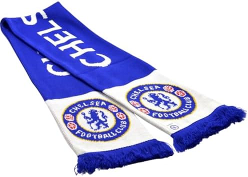 Chelsea FC Official Football Gift Scarf - A Great Christmas/Birthday Gift Idea For Men And Boys