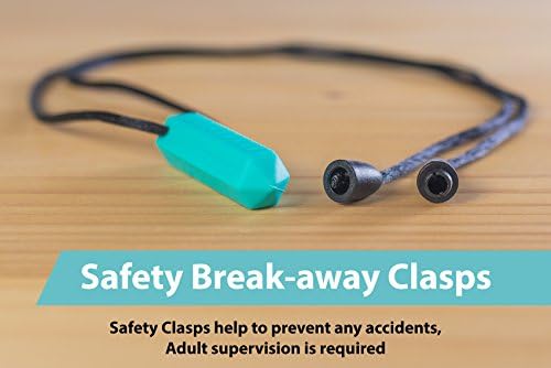 Chew Necklaces For Sensory Kids - 8 Pack Chewy Necklaces For Sensory Kids Teething Necklace Chew Toys For Kids Or Adults That Like Biting - Silicone Sensory Chew Necklaces - Teething Necklace