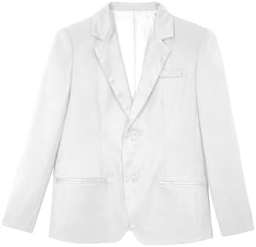 CHICTRY Boys Blazer Kid Suit Jacket Casual Formal Coat 2-Button Outerwear For Wedding Birthday Party