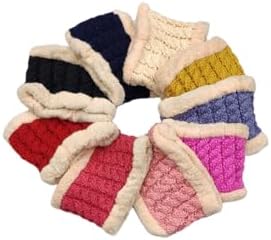 Children Kids Winter Fleece Neck Warmer Snood Scarf Thermal Polar Tube Plain