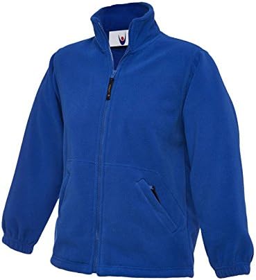 Childrens Kids Full Zip Micro Fleece Jacket Coat (6 Colours)