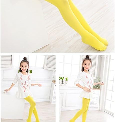 CHUNG Girls Tights Footed 60D Multiple Color Kids Pantyhose School Stage Play Party Costumes 1-13Y