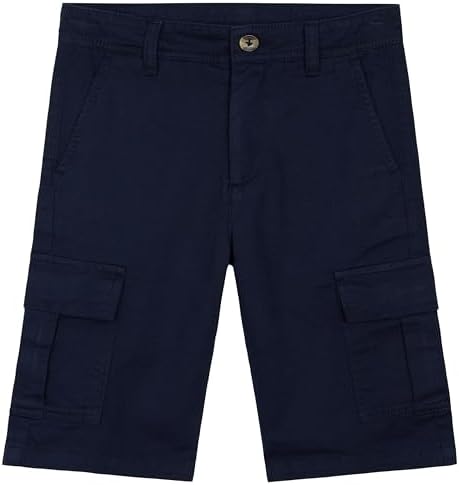 CityComfort Shorts Boys Teenagers Cargo Shorts with Pockets Comfy Adjustable Lightweight Cotton Breathable Summer Holiday