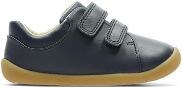 Clarks Boy's Toddler Roamer Craft Sneakers Premium Leather Riptape Fastening Flexible Rubber Sole Wide Fit Available