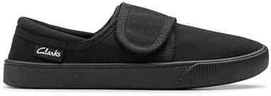 Clarks Girl's Hopper Go School Plimsolls
