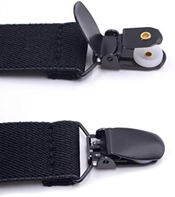 COMVIP Children Y-back 3 Clips Adjustable Strap Suspender Bowtie Sets