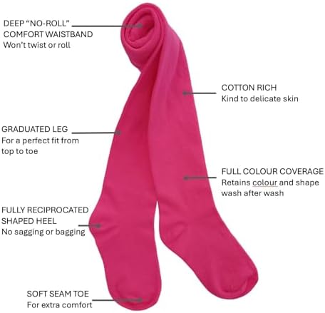 Country Kids Girls Luxury Cotton Tights