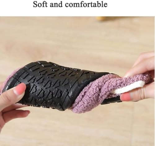 Cozozn Boys Girls Slippers Kids House Slippers Booties Indoor Shoes Easy Fasten Non Slip Sole