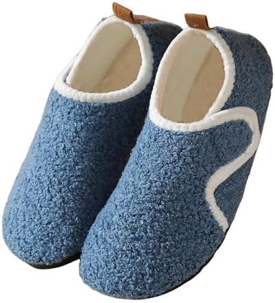 Cozozn Boys Girls Slippers Kids House Slippers Booties Indoor Shoes Easy Fasten Non Slip Sole