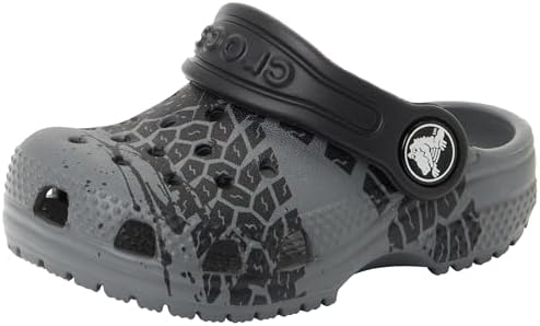 Crocs Unisex-Child Classic Tire Print Clog K