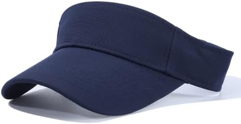 Cysocool Kids Sun Visor Hat 4-12 Years Girls Boys Golf Visor Anti UV Tennis Sun Hat Summer Beach Cool Hat Wide Brim Sun Protection Hat Adjustable Peaked Snapback Cap Sports Running Sun Visor Cap