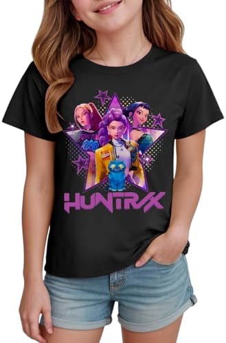 Demon Hunters T-Shirt For Girls Graphic Shirt Music Party
