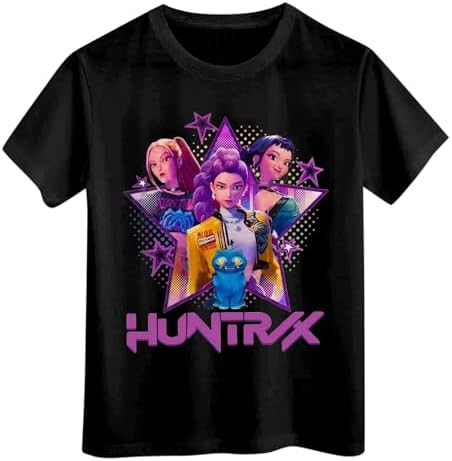 Demon Hunters T-Shirt For Girls Graphic Shirt Music Party