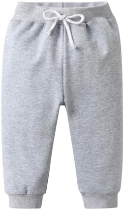 Derouetkia Baby Boy Trousers Unisex Harem Pants For Toddler Boys Pack Of 3