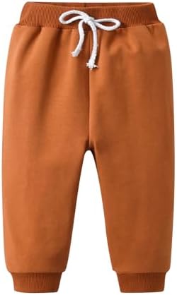 Derouetkia Baby Boy Trousers Unisex Harem Pants For Toddler Boys Pack Of 3