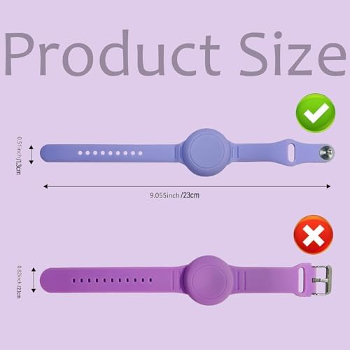 Dingfeiyu Kids Waterproof Bracelet Soft Silicone Wristband Case Cover Lightweight Holder Watch Band For Toddler