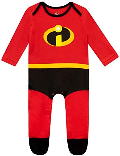 Disney Baby Sleepsuits With Hat The Incredibles Baby Grow Newborn Sleepsuit Baby Sleepwear Set