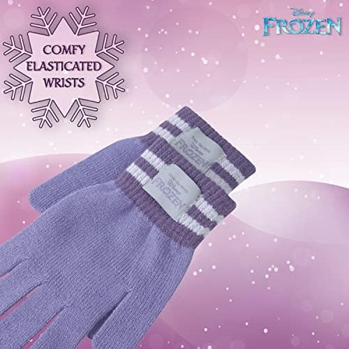 Disney Beanie Hat Scarf And Gloves Set Kids Frozen Gifts For Girls
