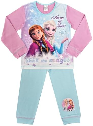 Disney Frozen Girls Pyjamas Character Nightwear