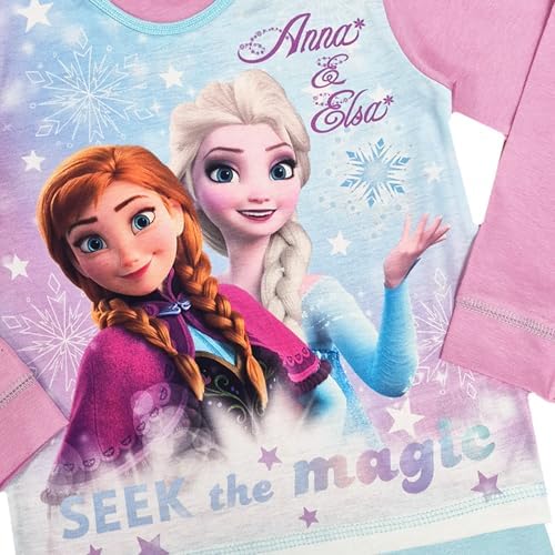 Disney Frozen Girls Pyjamas Character Nightwear