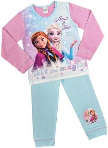 Disney Frozen Girls Pyjamas Character Nightwear