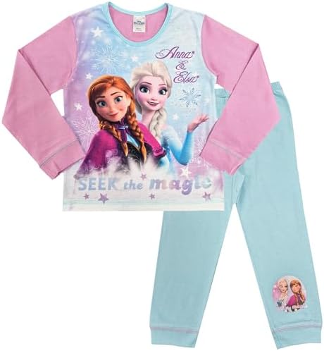 Disney Frozen Girls Pyjamas Character Nightwear