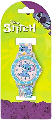Disney Girl's Analog Quartz Watch With Silicone Strap LAS9011