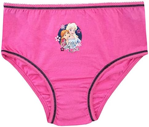 Disney Girls Briefs Frozen Briefs Pack Of 5 Anna & Elsa