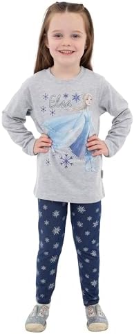 Disney Girls Frozen Top & Leggings Set