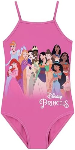 Disney Girls Swimming Costume Princess Jasmine Girls Swimsuit Aladdin Kids Swimming Costume Ages 2 to 10 Years