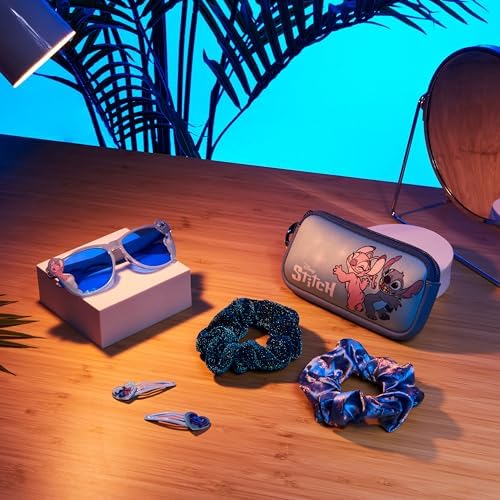 Disney Girls UV Protection Sunglasses Case And Hair Accessories Set Girls Gifts