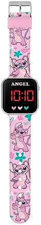 Disney Lilo And Stitch LED Strap Watch LAS4087