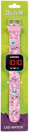 Disney Lilo And Stitch LED Strap Watch LAS4087