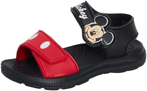 Disney Mickey Mouse Sandals for Boys Summer Sliders EVA Waterproof Beach Shoes