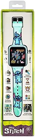 Disney Stitch Blue Kids Smart Watch LAS4027