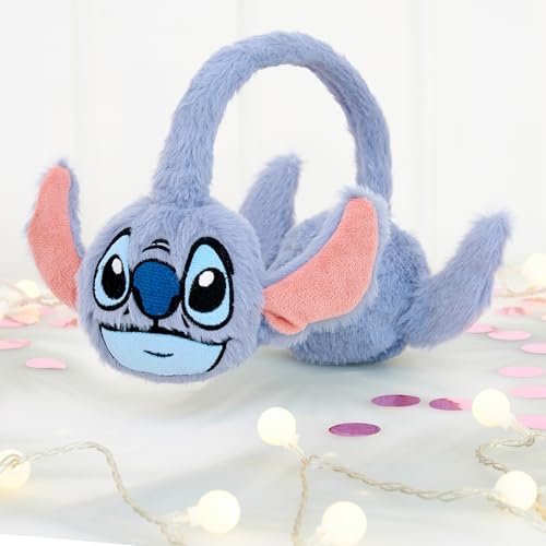 Disney Stitch Fluffy Earmuffs For Girls Cosy Winter Accessories - Cute Gifts For Girls