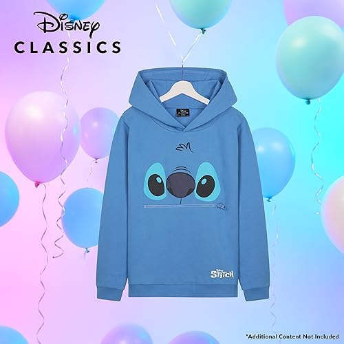 Disney Stitch Hoodie For Girls Teens Warm Hooded Sweatshirt Soft Fashion Jumper Casual Activewear Long Sleeve Pullover Stitch Gifts